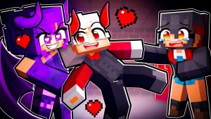 😱 Я Демон но Полюбил обычную Девушку 2 в Майнкрафт!