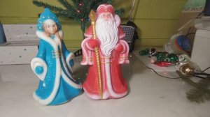 Дед Мороз и Снегурочка, фабрика "Весна", г. Киров