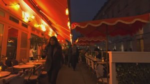 Вечерний Париж прогулка по огням и кафе Франции атмосфера романтики и уюта