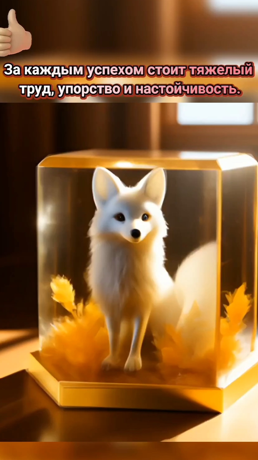 Мудрые слова от лисички в смоле 👍💖#нейросеть смотреть онлайн