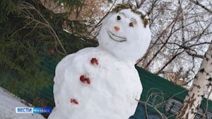 Зимний флешмоб: зрители кузбасских «Вестей» присылают фотографии снеговиков
