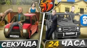 #Create 24 часа развиваю банду на Black Russia.