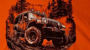 Домашняя шелкография - Jeep