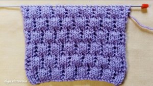 519 РЕЛЬЕФНЫЙ УЗОР С ЭФФЕКТОМ ОБЪЕМА Вязание Узоры спицами