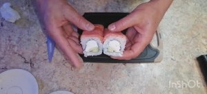 Ролл Филадельфия своими руками. Легко.