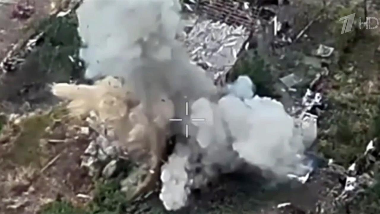 На Красноармейском направлении точные удары наносит расчет огнеметной системы "Солнцепек"