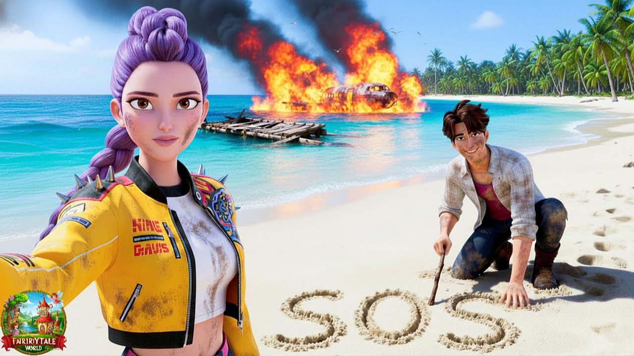 Видеоблог "Мы потерпели крушение на острове" (Смешные моменты) KPOP Demon Hunters смотреть онлайн