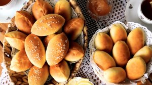 Постные «Пуховые» пирожки. Тесто на пшеничной закваске с добавлением небольшого количества дрожжей.