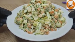 Салат с куриной грудкой