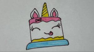 ТОРТ ЕДИНОРОГ. Рисуем Вместе.