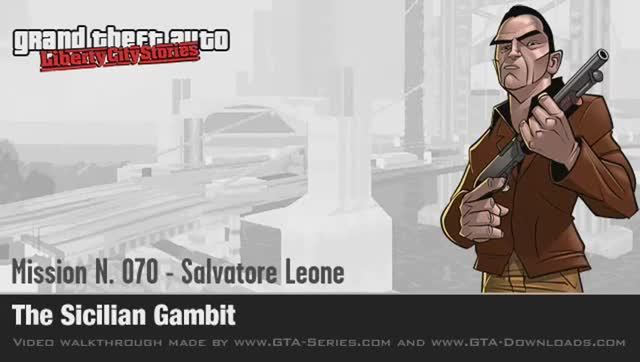 GTA Liberty City Stories - Ending / Final Mission - The Sicilian Gambit
