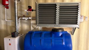 Тепловентилятор водяной Nefedtorg с дизельным котлом