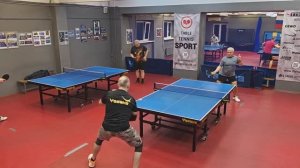 отбор Хусаинов В. (523) - Богданов В. (516) турнир по настольному теннису 11.11