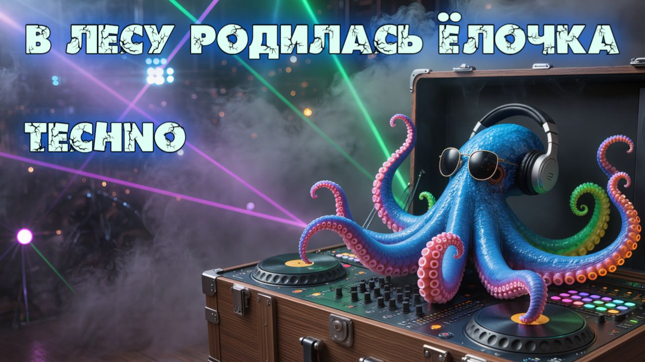 В лесу родилась ёлочка (Techno)