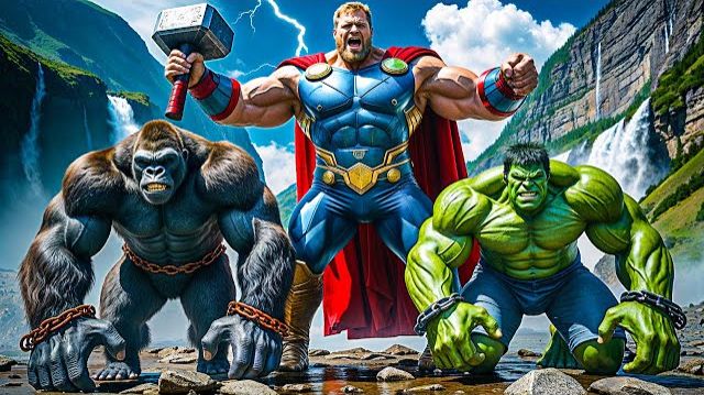 ЭПИЧЕСКАЯ БИТВА ЧЕЛОВЕКА-ПАУКА против СИНЕГО ХАЛКА! смотреть онлайн