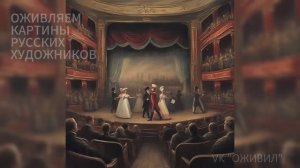 Театр и актёры. Оживляем картины