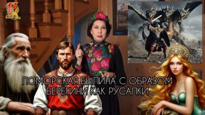 Поморская былина с образом берегини как русалки. Читает Наталия Ларина