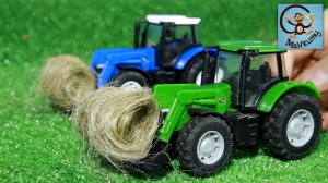 Мультик про машинки. Синий трактор, Машина скорой помощи и Эвакуатор. МанкиМульт