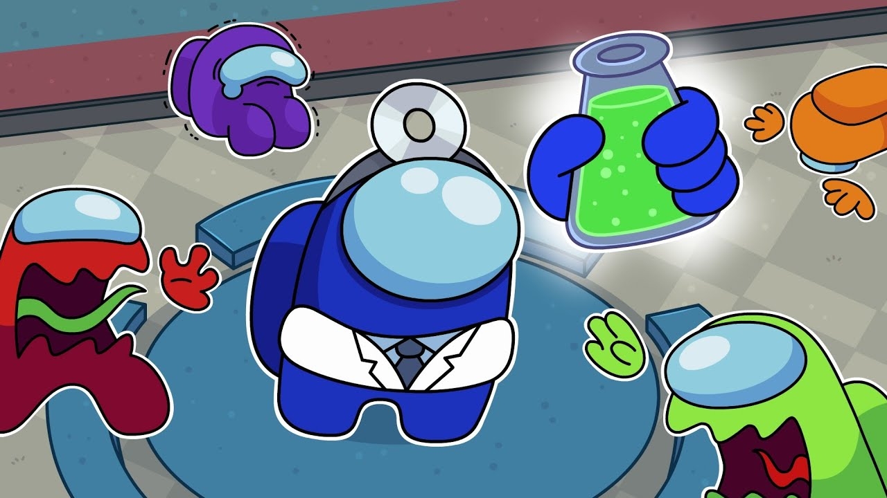 История о событиях игроков в  AMONG US! Анимация Роблокс