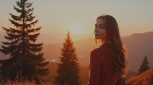 Средь золотистого огня  / ИИ клип / стихи Ольги Куликовой /