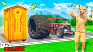 РАНДОМ ВЫБРАЛ МНЕ ТУАЛЕТ НА КОЛЁСАХ ! ВЫПАЛИ РАЗВАЛЮХИ ! - БИТВА РАНДОМА В ГТА 5 ОНЛАЙН