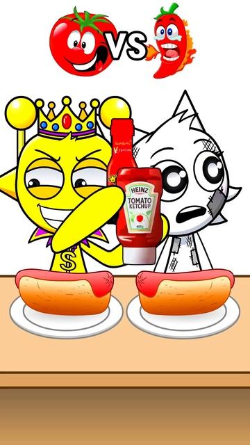 Rich vs Poor Sprunki Mukbang Challenge 2 смотреть онлайн