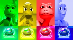 Зелёный Человек Танцует Baby Calm Down FULL HD Selena Gomez & Rema battle #26 в Tiles Hop