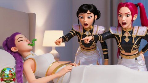 История Руми - Червяк внутри Нее 🐛 KPOP Demon Hunters