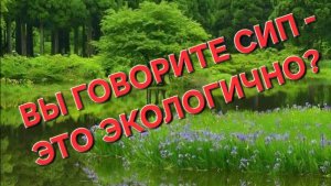 СИП - это сплошная ХИМИЯ.