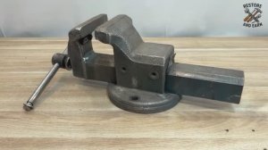 Полная реставрация тисков «Матадор» 1985 года