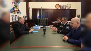 Премьер Дагестана встретился с атаманом Всероссийского казачьего общества