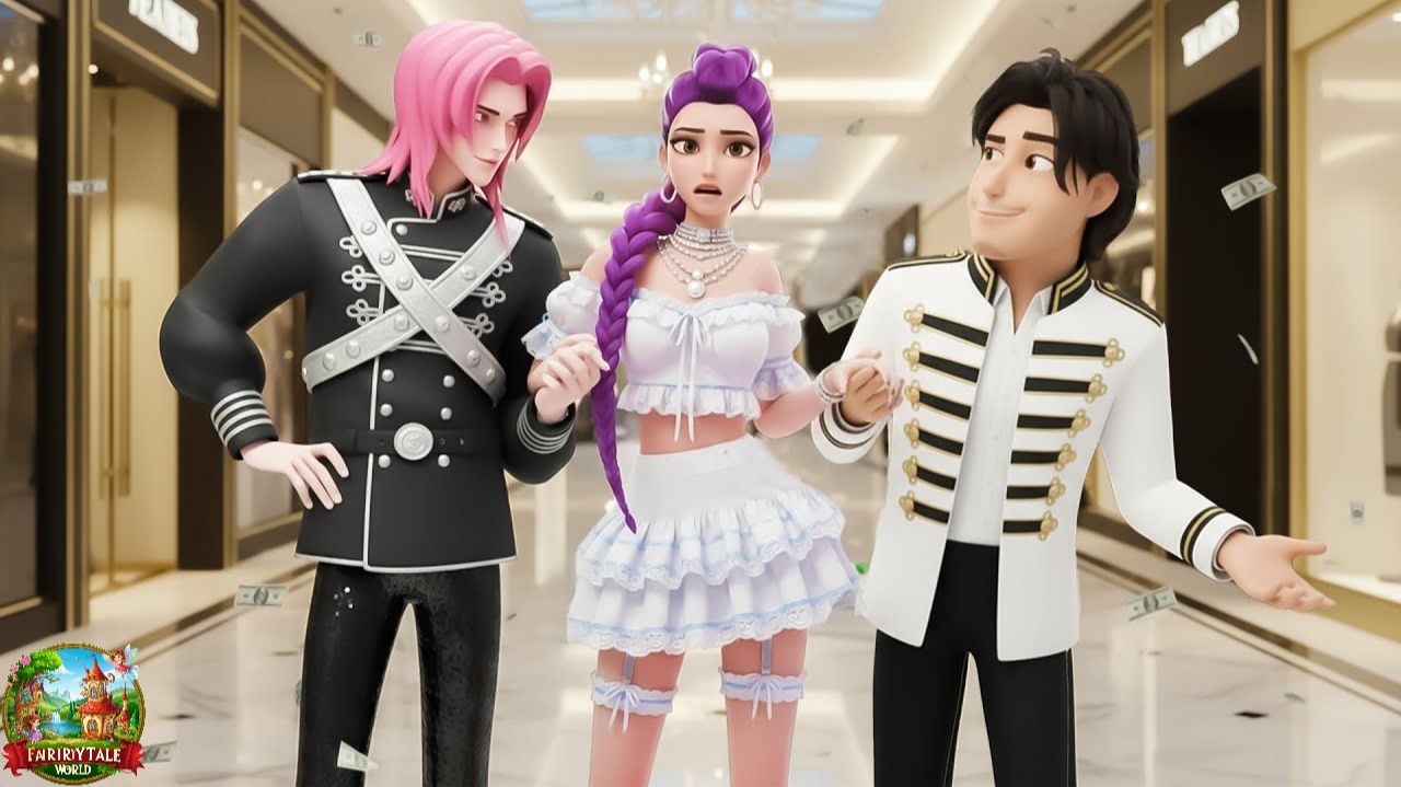 Девушка-миллионерша Руми влюбляется в Бедного малыша KPOP Demon Hunters смотреть онлайн