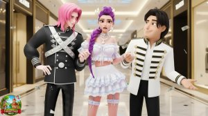 Девушка-миллионерша Руми влюбляется в Бедного малыша KPOP Demon Hunters