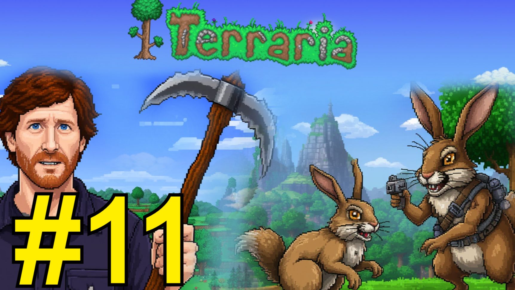 Terraria Прохождение(2025) ч11 Нападение Глаза