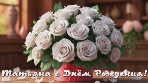 Татьяна с Днём Рождения