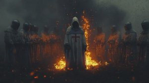 Огонь и пепел - Спокойна музыка крестового похода, григорианские песнопения