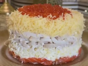 Сытный и вкусный сала " Сытый боцман" #домашняя_еда#салат#рецепты