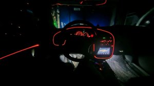 ЭТО ИМБА!? Неоновая подсветка салона и чехлы из эко-кожи на ланос