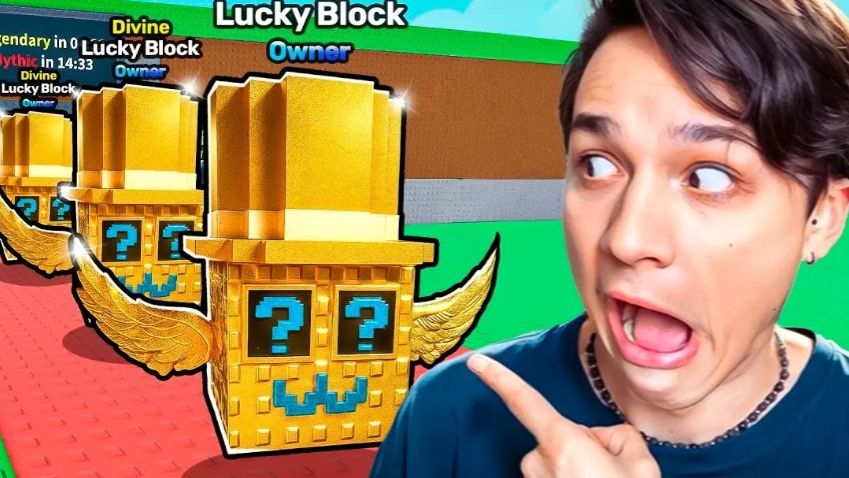 От 0 До 1Т но только ЛАКИ БЛОКИ ЧЕЛЛЕНДЖ в УКРАДИ БРЕЙНРОТ РОБЛОКС смотреть онлайн