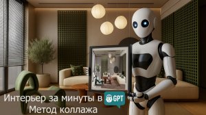 Вебинар "Интерьер за минуты в GPT, метод коллажа"