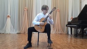 Милютин Сергей. Н. Мусолин "Сальвадор". Испанский  танец