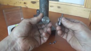 Матрица-дозатор, для выравнивания веса свинцовых заготовок.