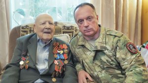 Командир «БАРС-Брянск» поздравил ветерана со 100-летним юбилеем