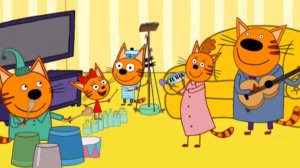 Три кота  Приключения. Игра мультфильм