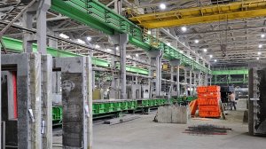 Процесс изготовления ЖБ панелей для домокомплекта. АН ФРЕГАТ Новороссийск