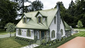 Идеальный загородный дом: Проект коттеджа с 3 спальнями и бассейном