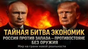 Тайная битва экономик  Россия и Запад на грани нового противостояния