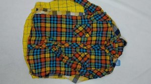 40449 рубашки фланелевые мужские, 4пак, camicie flanele, секонд (extra) оптом