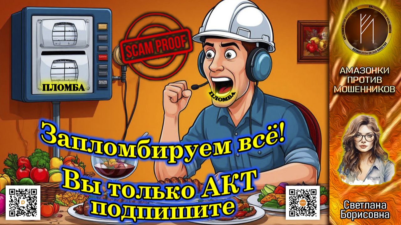 СВЕТЛАНА БОРИСОВНА. Пломбировочный террор. Телефонное мошенничество