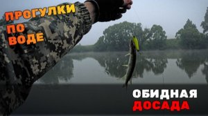 Трудовая забродка на пруду. Флюр подвел!